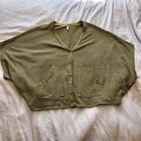 Kleen Women's Artsy Dolman Sleeve button front Cardigan dolman sleeve XL - Picture 12 of 12